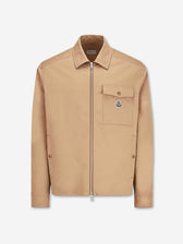 Moncler Hombre Barcelona Chaqueta Camisera Gabardina color Camel sku 513-000131 01 - Foto 1