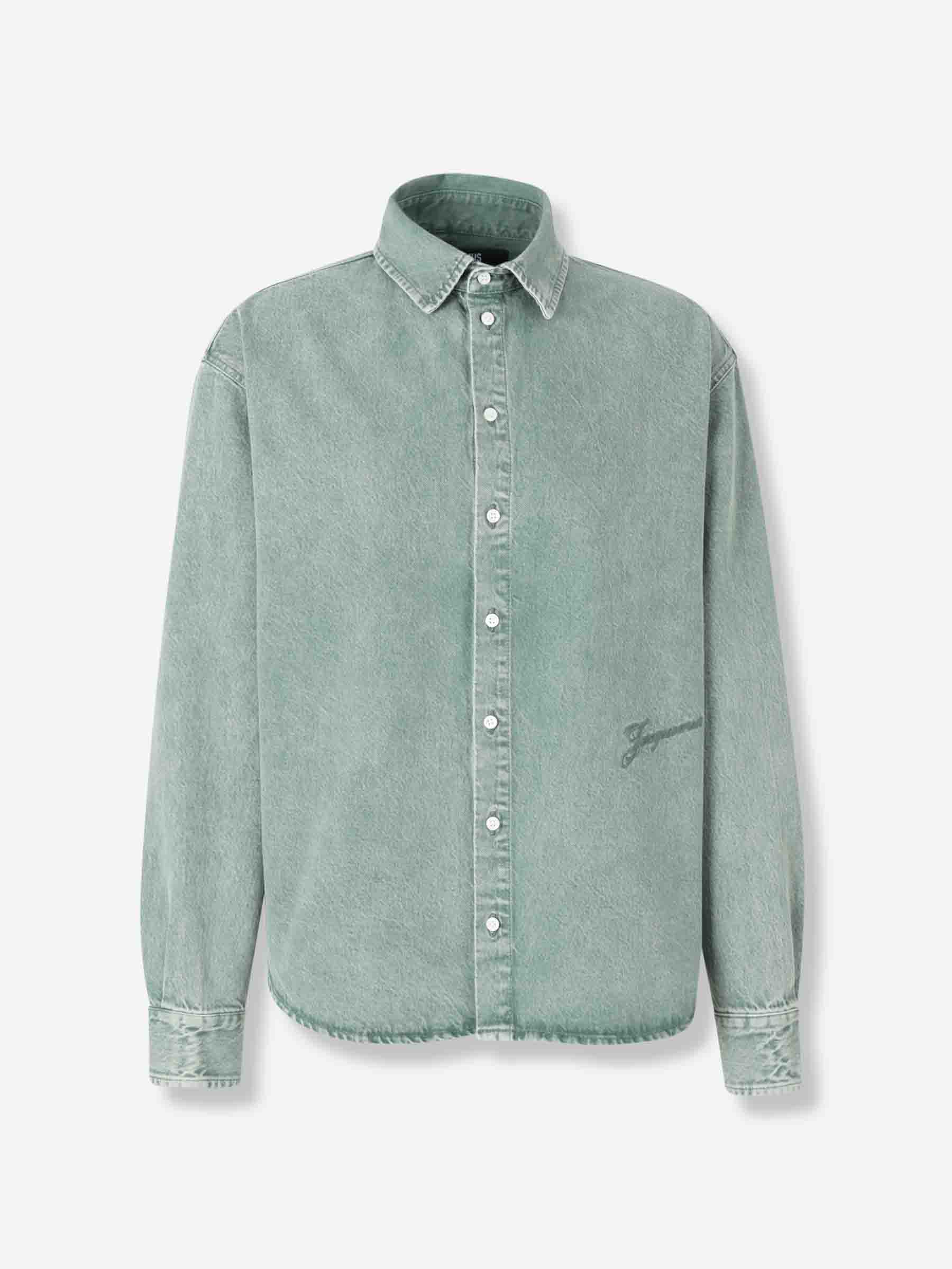 Jacquemus Hombre Barcelona Camisa Simon de-Nîmes color Verde sku 513-000133 01 - Foto 1