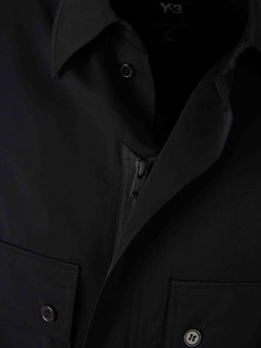 Adidas Y-3 Hombre Barcelona Sobrecamisa Oversize color Negro sku 513-000137 01 - Foto 4