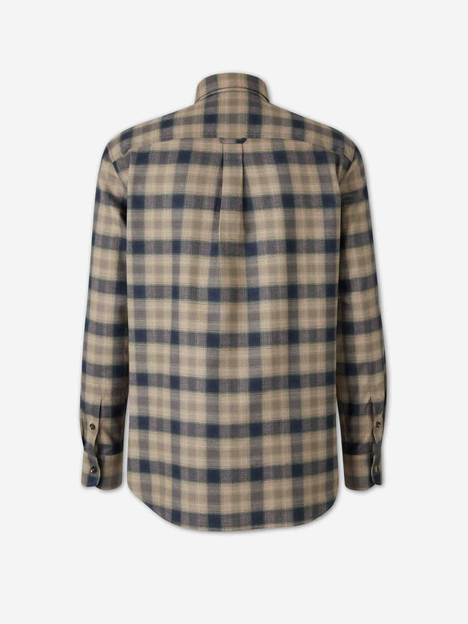 Brioni Hombre Barcelona Camisa Franela Cuadros color Multicolor sku 513-000139 01 - Foto 2