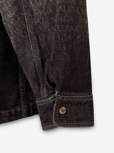 Balenciaga Hombre Barcelona Chaqueta Denim Logo color Negro sku 513-000140 01 - Foto 5
