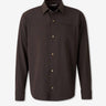 Marco Pescarolo Hombre Barcelona Camisa Zeus Cashmere color Marrón Oscuro sku 513-000151 02 - Foto 1