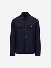 Harris Wharf Hombre Barcelona Sobrecamisa Lisa Botones color Azul Noche sku 513-000157 01 - Foto 1