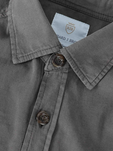 Richard J. Brown Hombre Barcelona Sobrecamisa Gary color Marrón sku 513-000162 01 - Foto 4