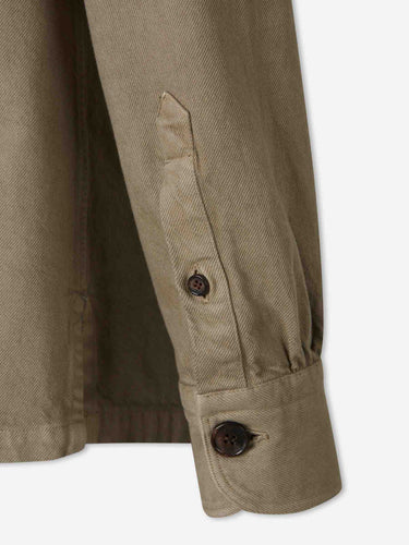 Vincenzo di Ruggiero Hombre Barcelona Sobrecamisa Bolsillos color Verde Militar sku 513-000163 01 - Foto 4