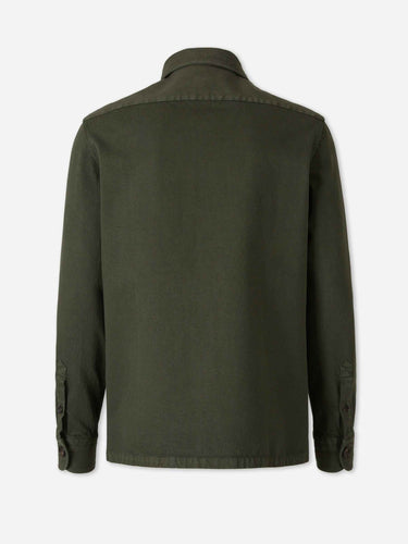 Vincenzo di Ruggiero Hombre Barcelona Sobrecamisa Bolsillos color Verde Oscuro sku 513-000163 02 - Foto 2