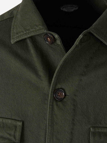 Vincenzo di Ruggiero Hombre Barcelona Sobrecamisa Bolsillos color Verde Oscuro sku 513-000163 02 - Foto 3