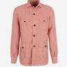 Vincenzo di Ruggiero Hombre Barcelona Camisa Lisa Lino color Terracota sku 513-000164 02 - Foto 1