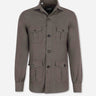 Vincenzo di Ruggiero Hombre Barcelona Camisa Lisa Lino color Marrón Oscuro sku 513-000164 04 - Foto 1
