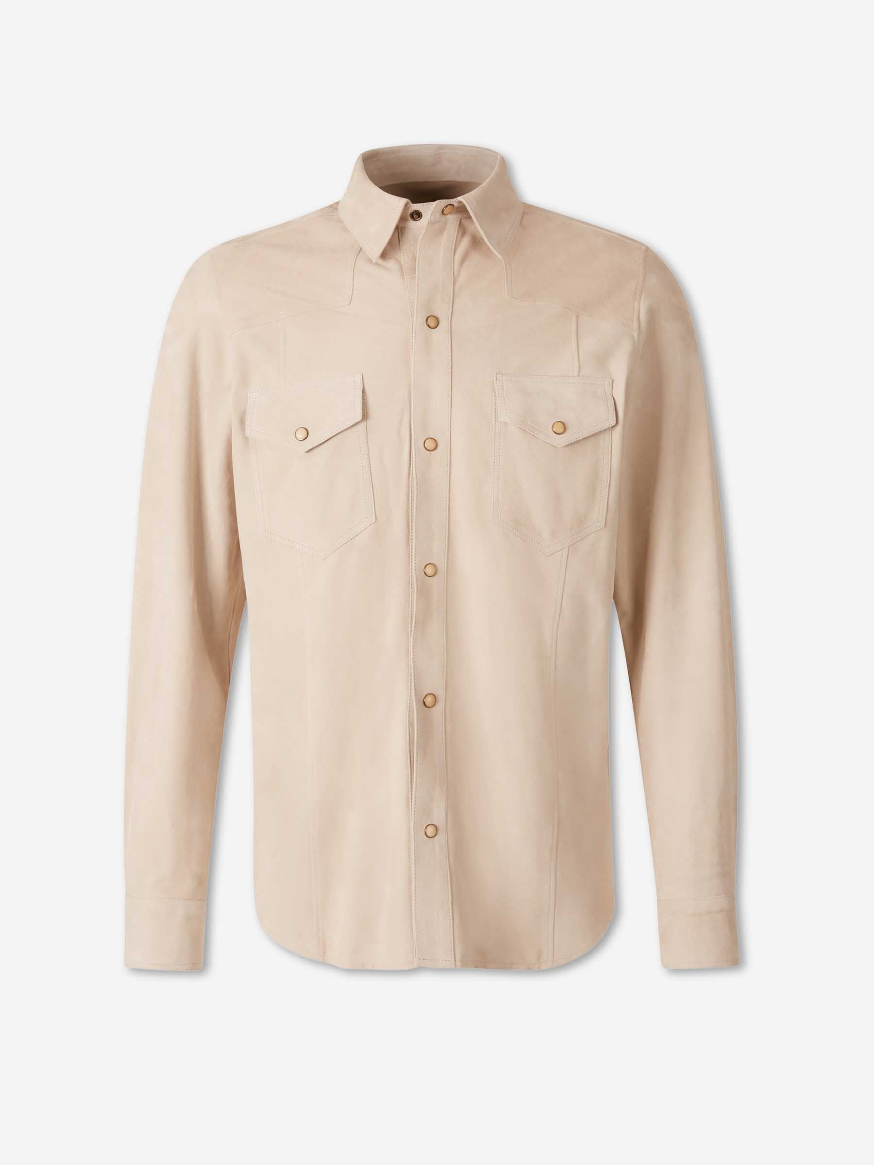 Santa Eulalia Hombre Barcelona Chaqueta Casual Piel color Crema sku 513-000166 01 - Foto 1