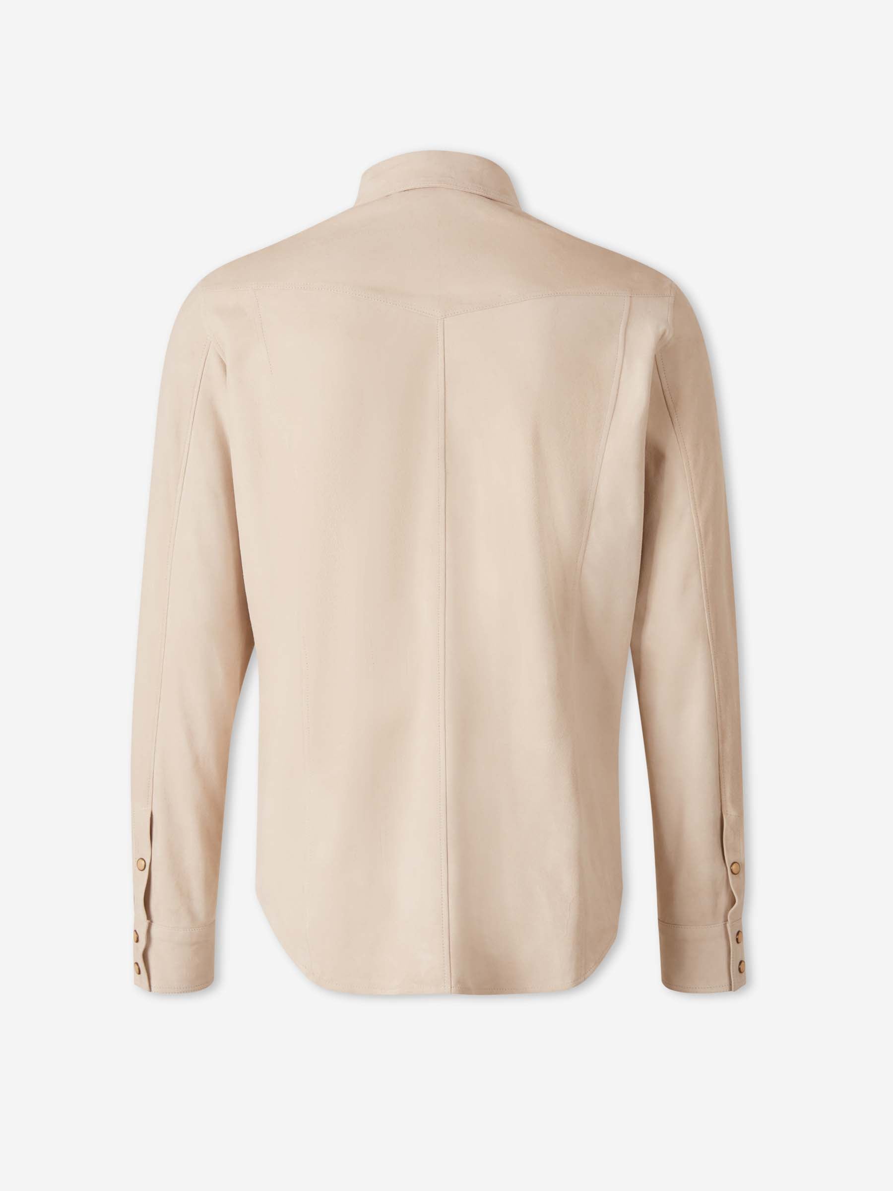 Santa Eulalia Hombre Barcelona Chaqueta Casual Piel color Crema sku 513-000166 01 - Foto 2