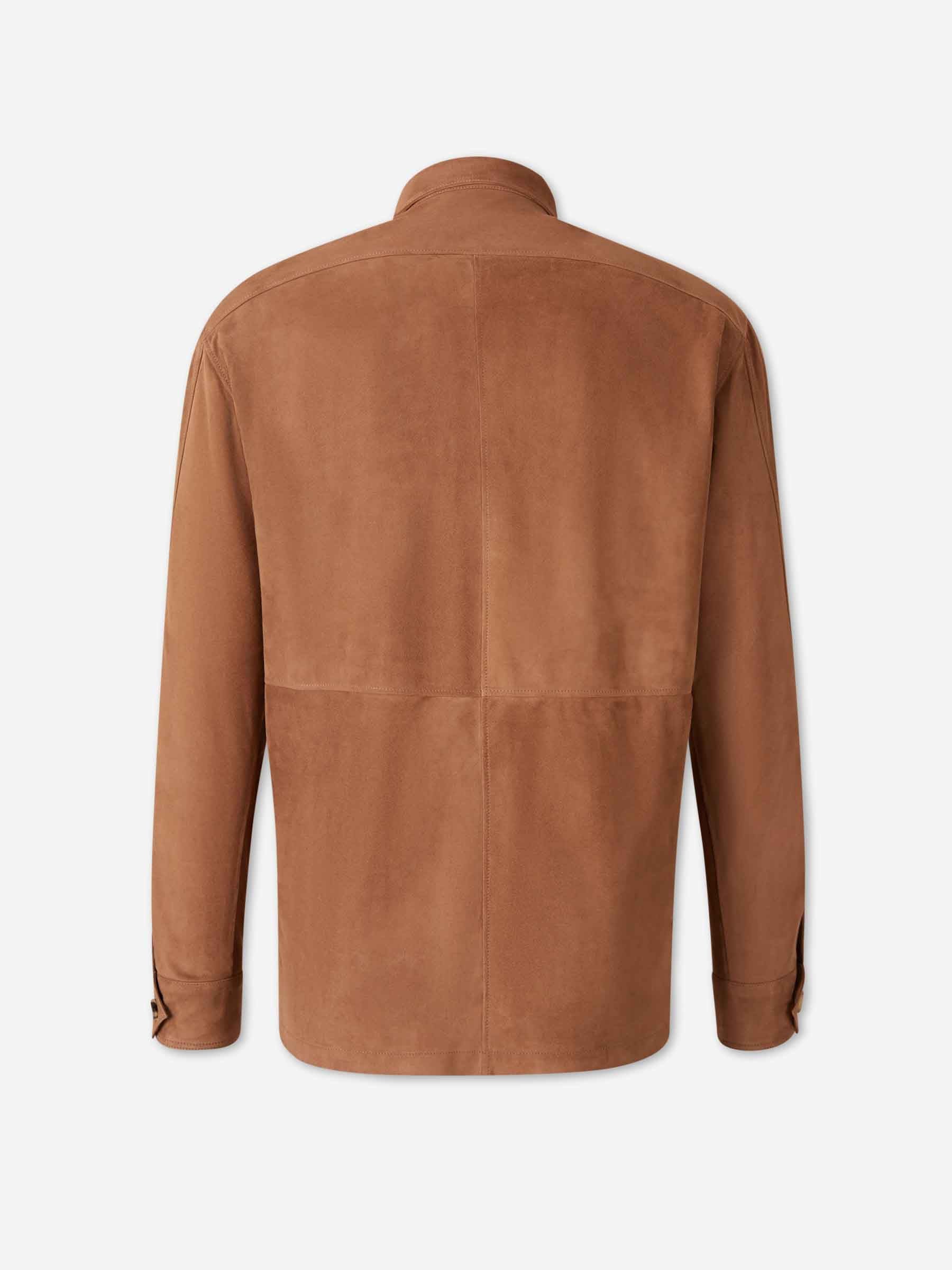 Santa Eulalia Hombre Barcelona Chaqueta Casual Piel color Marrón sku 513-000167 01 - Foto 2