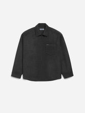 Balenciaga Hombre Barcelona Sobrecamisa Lana color Gris Oscuro sku 513-000168 01 - Foto 1