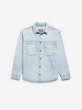 Balenciaga Hombre Barcelona Sobrecamisa Denim color Azul Denim Claro sku 513-000169 01 - Foto 1