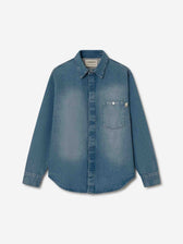 Carrer Hombre Barcelona Sobrecamisa Ciel Denim color Azul Denim sku 513-000177 01 - Foto 1