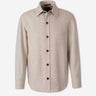 Zegna Hombre Barcelona Sobrecamisa Cashmere Seda color Beige sku 513-000180 01 - Foto 1
