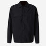 Stone Island Hombre Barcelona Sobrecamisa Técnica poliamida color Negro sku 513-000192 01 - Foto 1