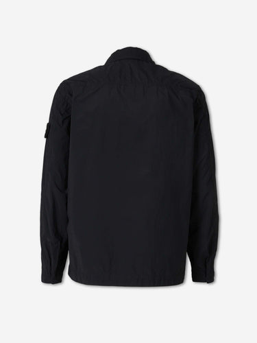 Stone Island Hombre Barcelona Sobrecamisa Técnica poliamida color Negro sku 513-000192 01 - Foto 2