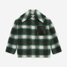Balenciaga Hombre Barcelona Abrigo Corto Cuadros color Verde Oscuro sku 513-000198 01 - Foto 1
