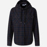 Off-White Hombre Barcelona Sobrecamisa Capucha Cuadros color Azul Marino sku 513-000212 01 - Foto 1