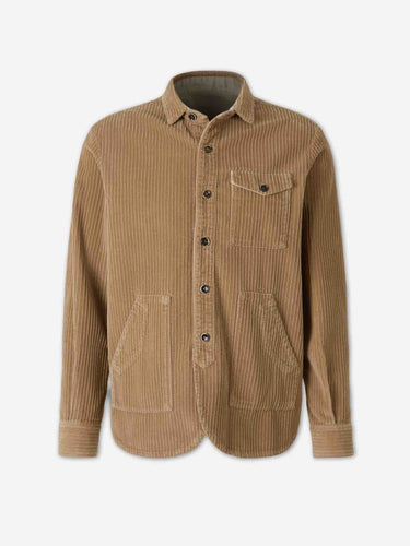 Nine in the morning Hombre Barcelona Sobrecamisa Pana Algodón color Camel sku 513-000224 01 - Foto 1