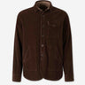 Nine in the morning Hombre Barcelona Sobrecamisa Pana Algodón color Marrón Oscuro sku 513-000224 02 - Foto 1