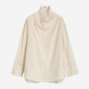 TOTEME Blusa Lisa Organza color Crema sku 701-002166 01 - Foto 1