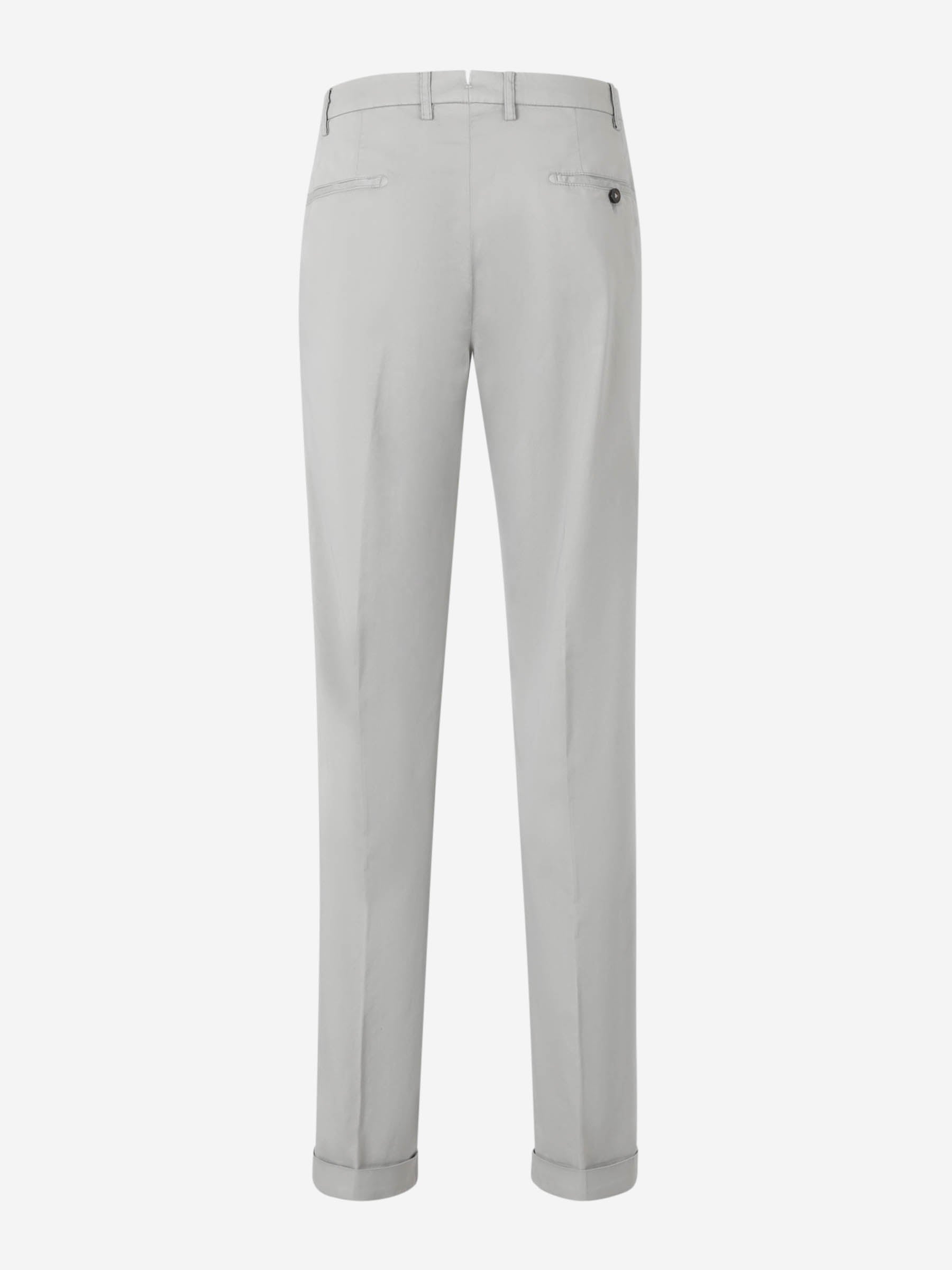 Santa Eulalia Hombre Barcelona Pantalones Chinos Algodón color Gris Claro sku 521-003269 05 - Foto 2
