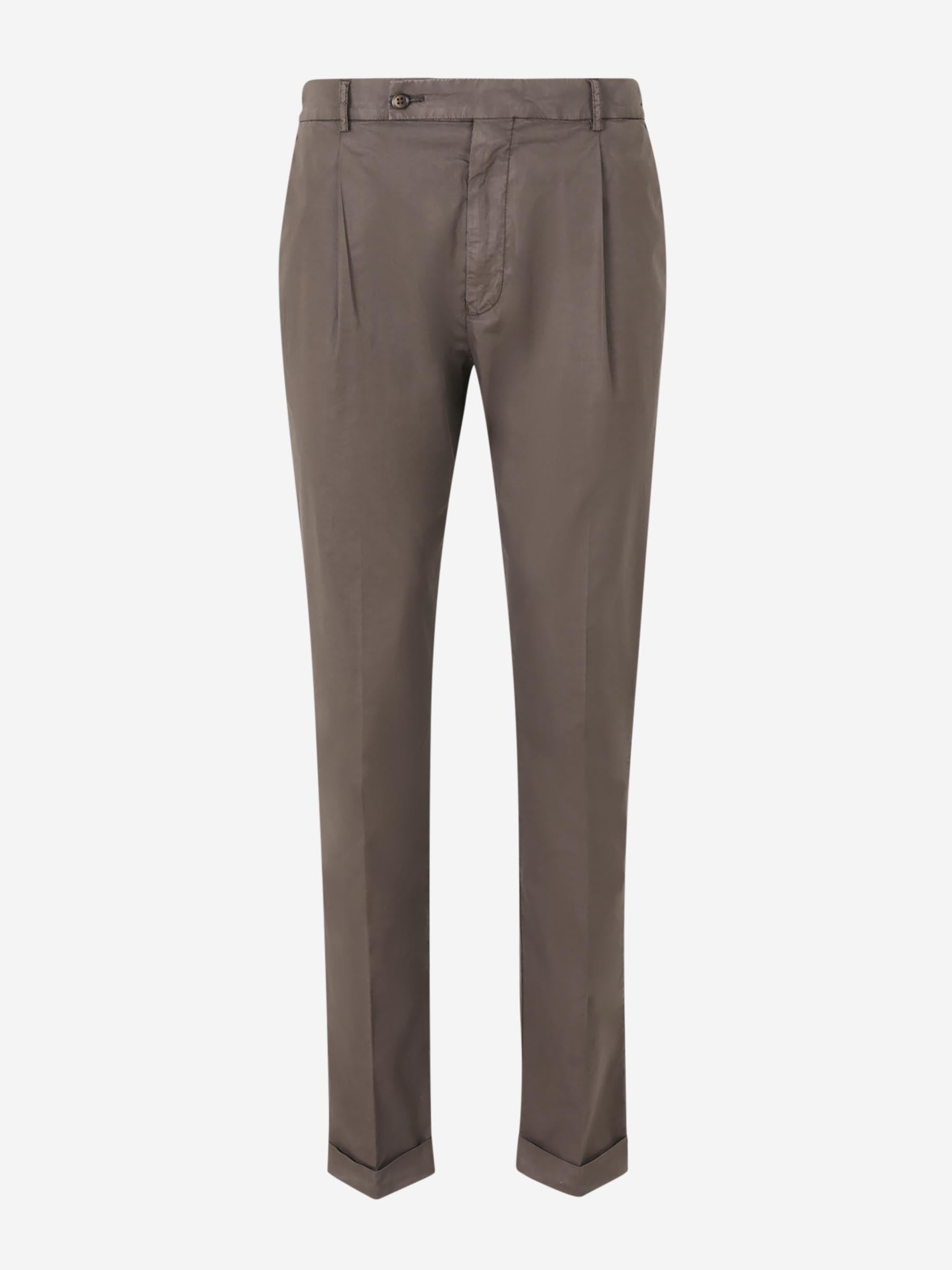 Santa Eulalia Hombre Barcelona Pantalones Formales Pinzas color Marrón sku 521-003270 03 - Foto 1