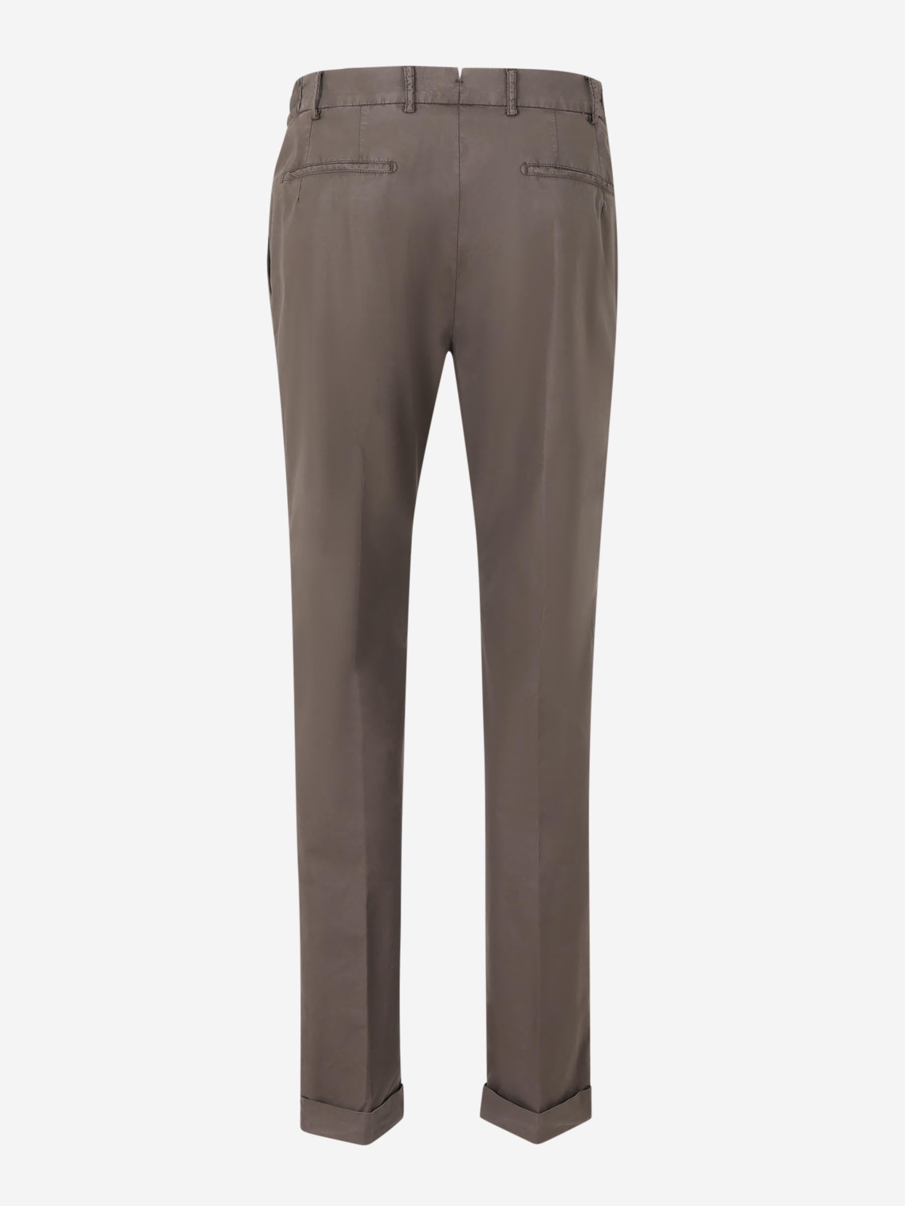Santa Eulalia Hombre Barcelona Pantalones Formales Pinzas color Marrón sku 521-003270 03 - Foto 2
