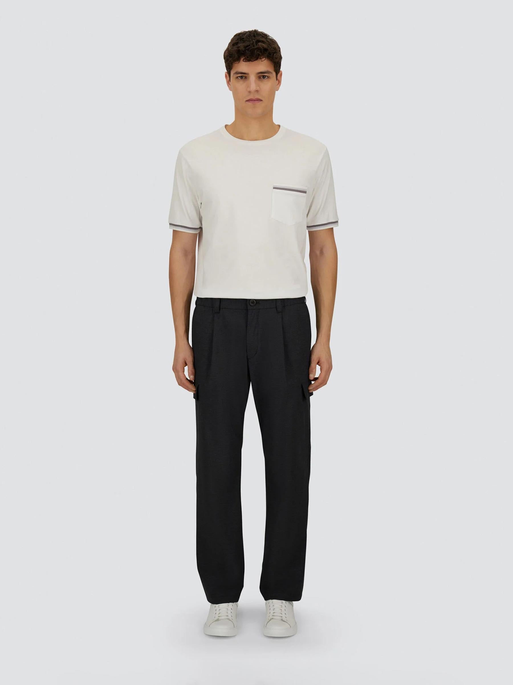 Herno Hombre Barcelona Pantalones Cargo Resort color Gris Antracita sku 521-003333 02 - Foto 2