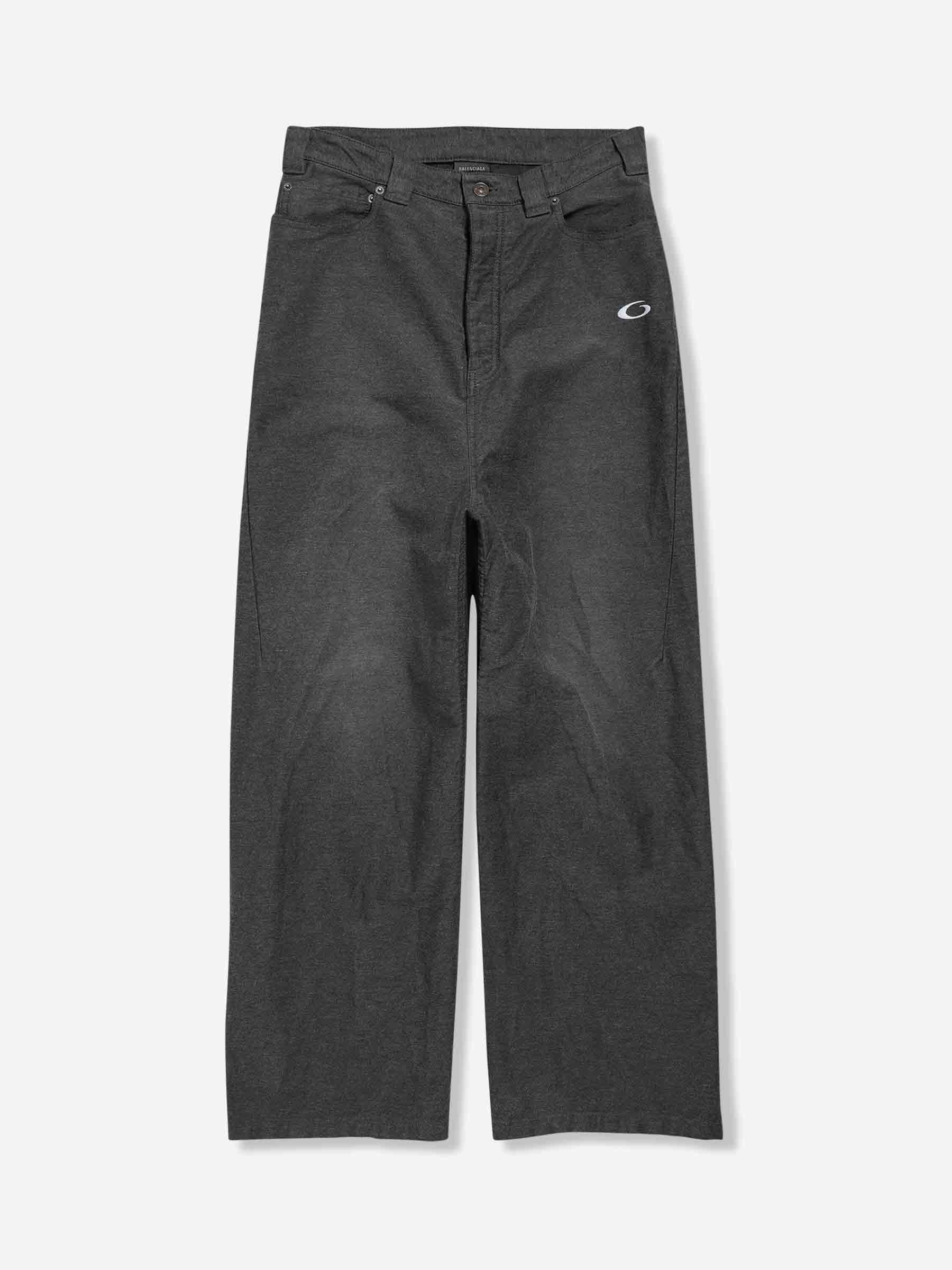 Balenciaga Hombre Barcelona Pantalones Trompe L'oeil color Gris Antracita sku 521-003354 01 - Foto 1