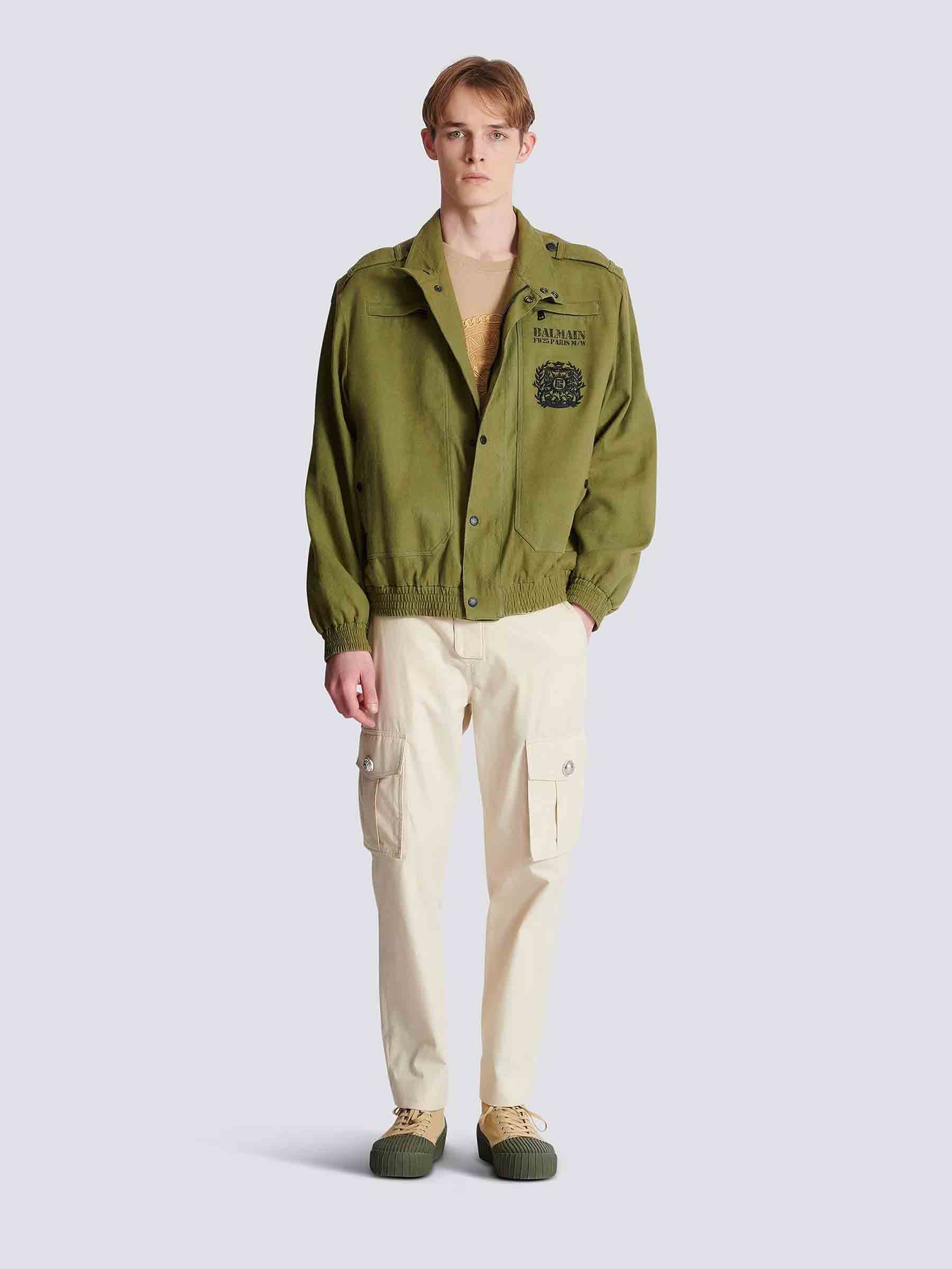 Balmain Hombre Barcelona Pantalones Cargo Algodón color Beige sku 521-003360 01 - Foto 2