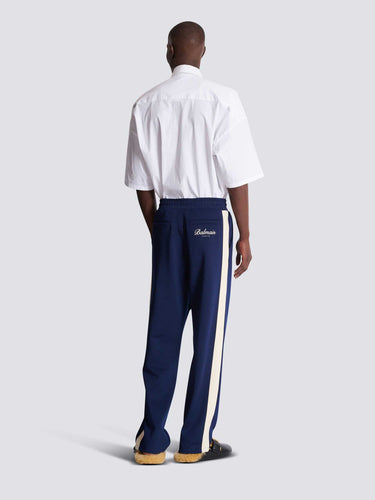 Balmain Hombre Barcelona Joggers Algodón color Azul Marino sku 521-003362 01 - Foto 3