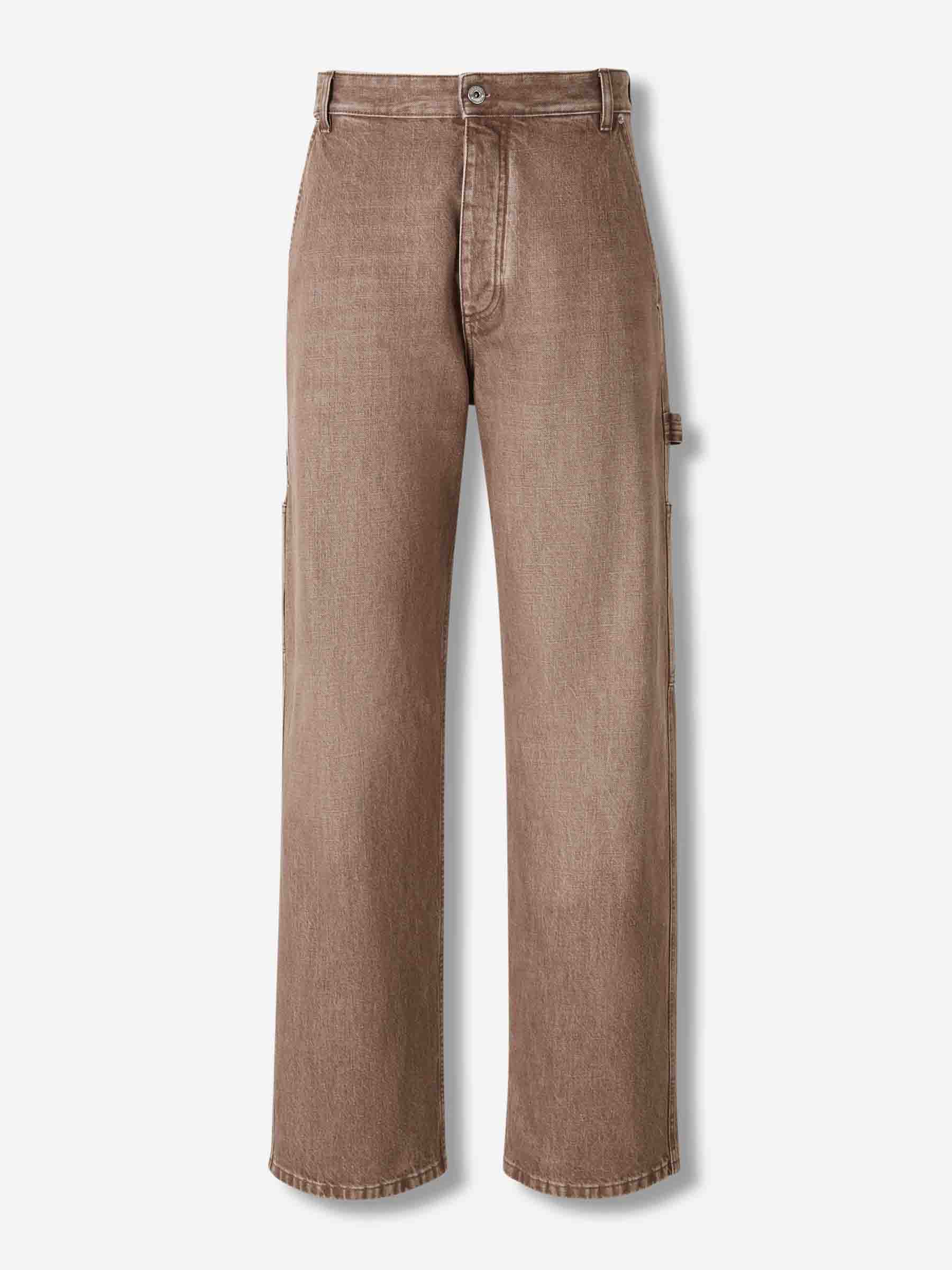 Bottega Veneta Hombre Barcelona Pantalones Cargo Anchos color Taupe sku 521-003372 01 - Foto 1