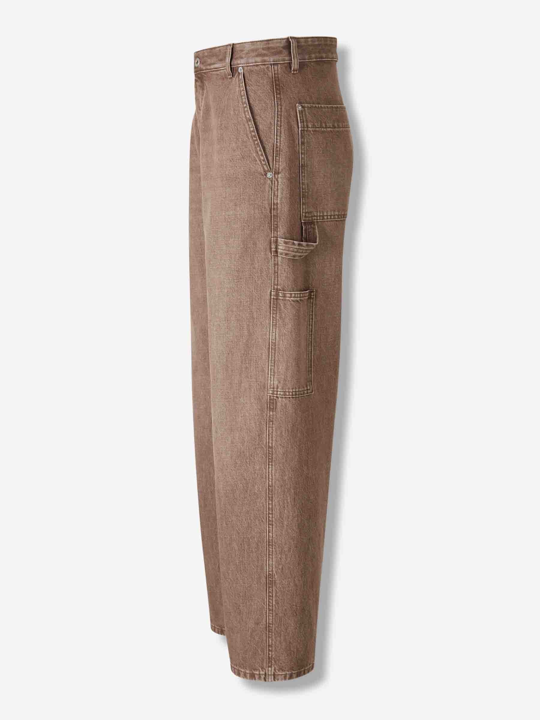 Bottega Veneta Hombre Barcelona Pantalones Cargo Anchos color Taupe sku 521-003372 01 - Foto 2