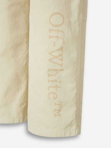 Off-White Hombre Barcelona Pantalones Anchos Cargo color Crema sku 521-003374 01 - Foto 5