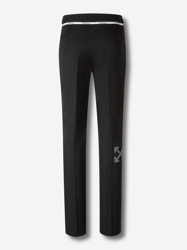 Off-White Hombre Barcelona Pantalones Rectos Lana color Negro sku 521-003376 01 - Foto 3