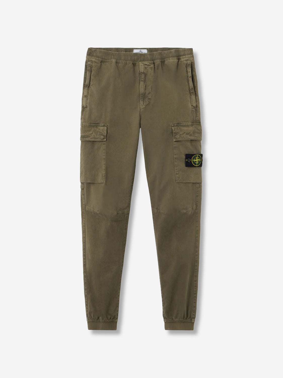 Stone Island Hombre Barcelona Pantalones Cargo Stretch color Verde Militar sku 521-003378 02 - Foto 1