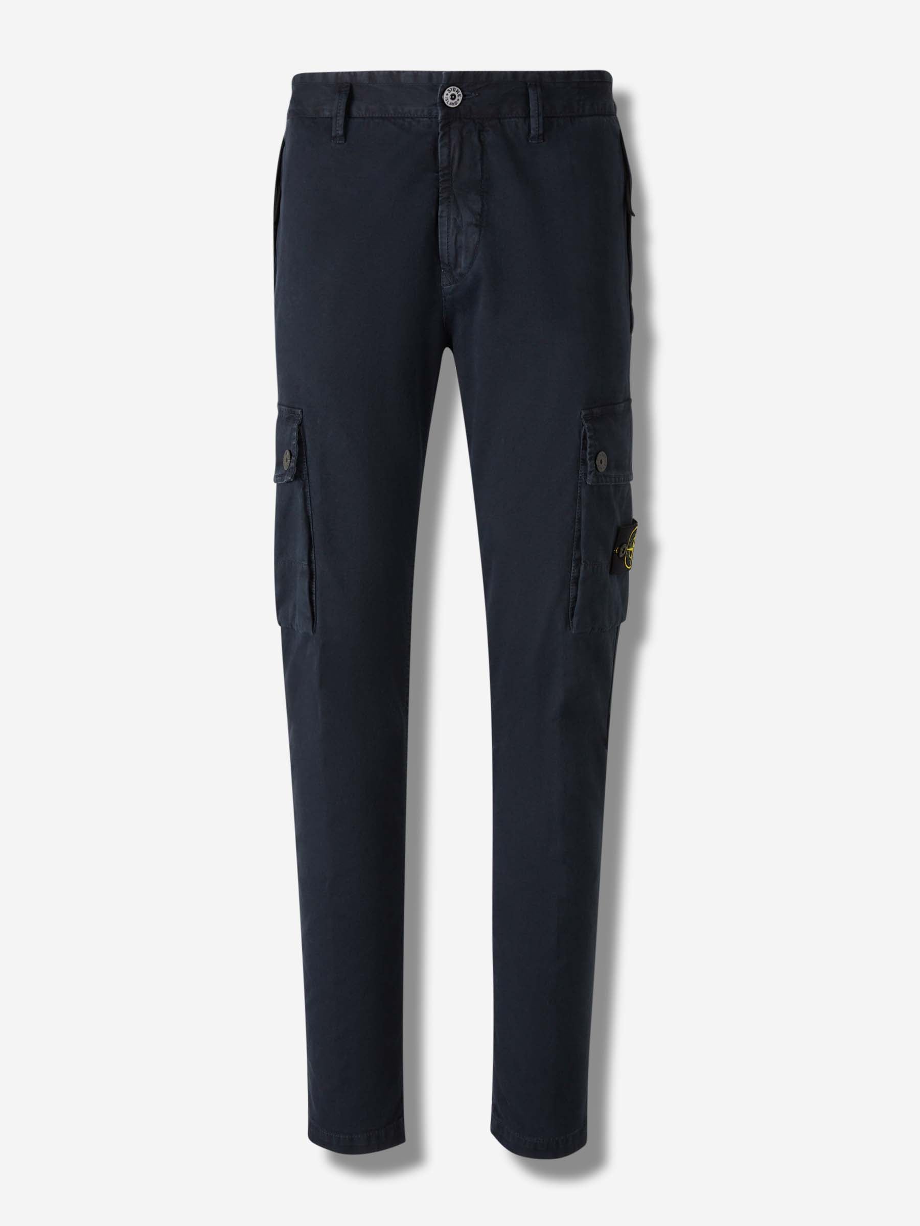 Stone Island Hombre Barcelona Pantalones Etiqueta Compass color Azul Marino sku 521-003379 01 - Foto 1