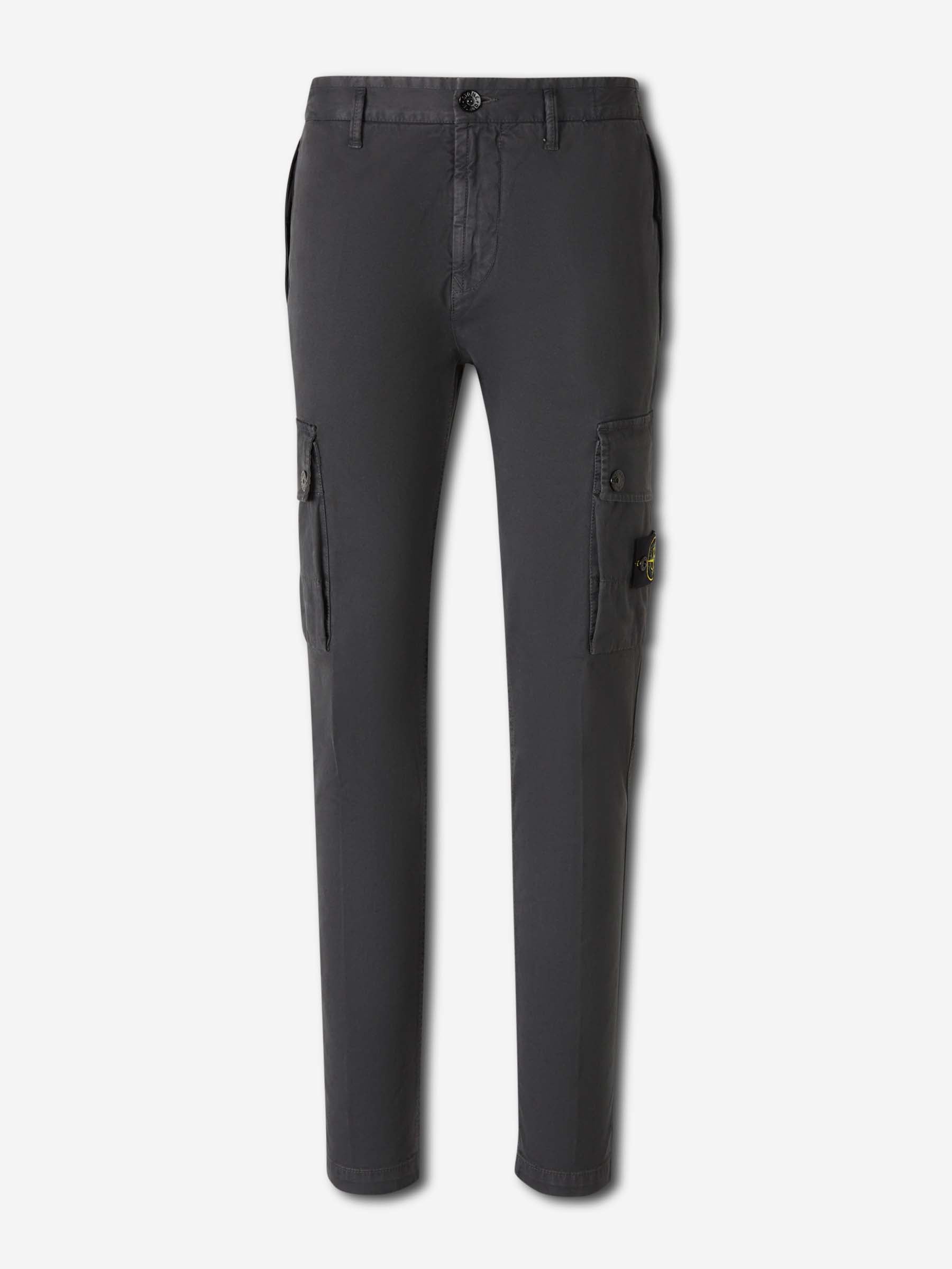 Stone Island Hombre Barcelona Pantalones Etiqueta Compass color Gris Piedra sku 521-003379 02 - Foto 1