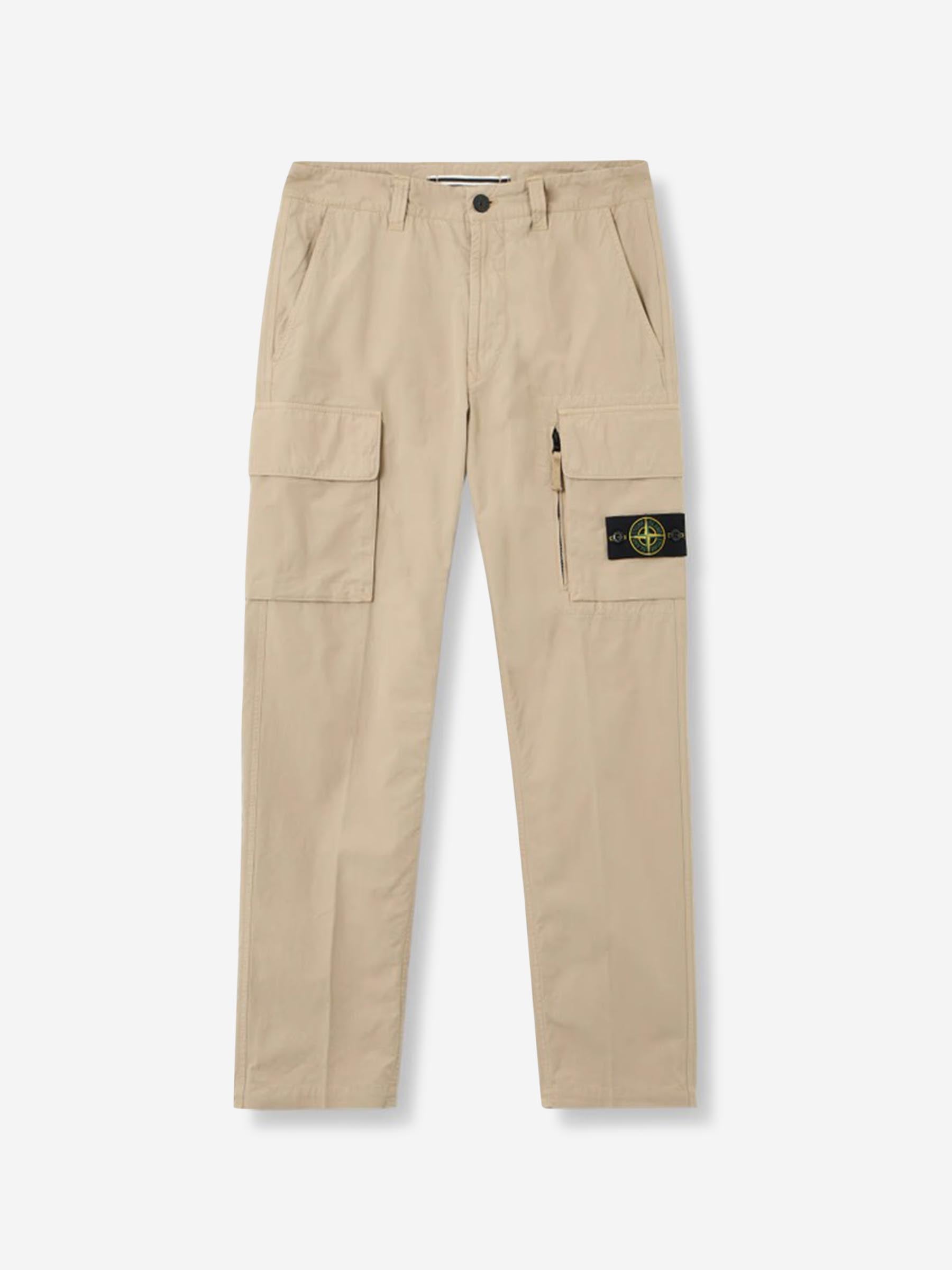 Stone Island Hombre Barcelona Pantalones Cargo Algodón color Camel sku 521-003386 02 - Foto 1