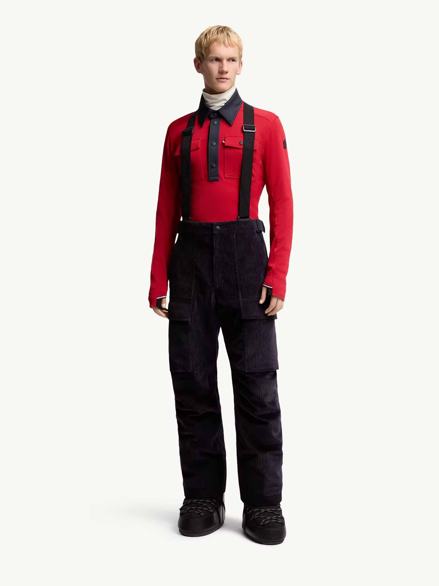 Moncler Grenoble Hombre Barcelona Peto Esquí Pana color Azul Marino sku 521-003390 01 - Foto 2