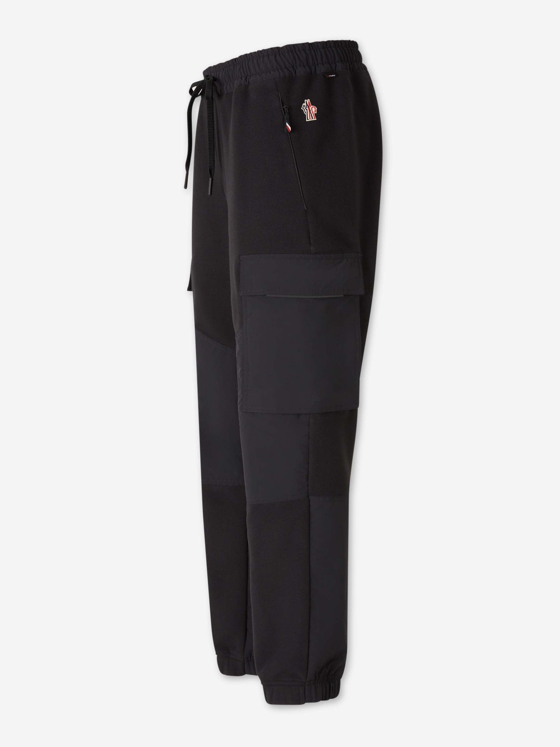 Moncler Grenoble Hombre Barcelona Pantalones Deportivos Polartec color Negro sku 521-003393 01 - Foto 2