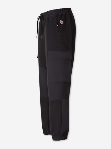 Moncler Grenoble Hombre Barcelona Pantalones Deportivos Polartec color Negro sku 521-003393 01 - Foto 2
