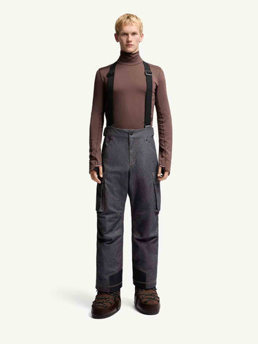 Moncler Grenoble Hombre Barcelona Pantalones Peto Esquí color Azul Denim sku 521-003395 01 - Foto 2