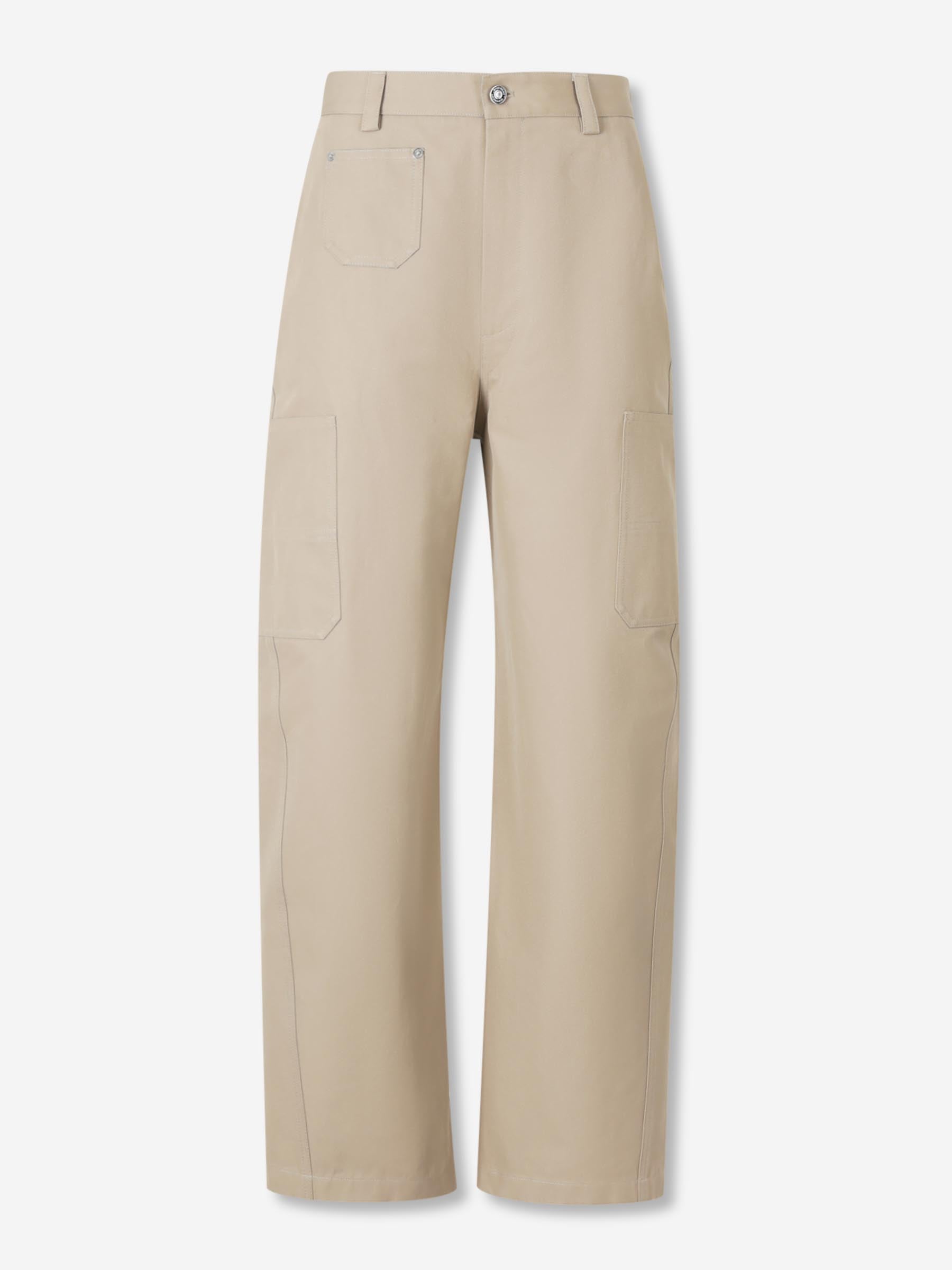 Givenchy Hombre Barcelona Pantalones Rectos Algodón color Camel sku 521-003425 01 - Foto 1