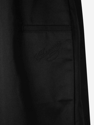 Willy Chavarria Hombre Barcelona Pantalones Cholo Chino color Negro sku 521-003430 01 - Foto 4