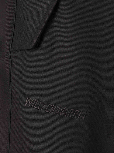 Adidas Willy Chavarria Hombre Barcelona Pantalones Anchos Sarga color Negro sku 521-003442 01 - Foto 5