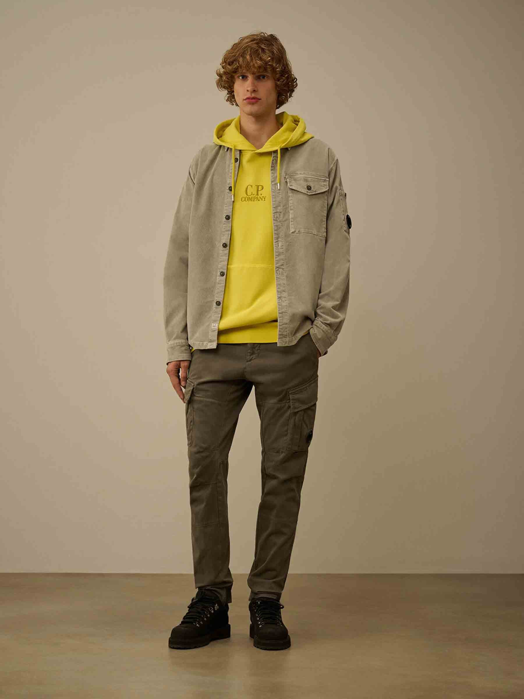 C.P. Company Hombre Barcelona Pantalones Sateen Ergonomic color Gris Antracita sku 521-003445 02 - Foto 2